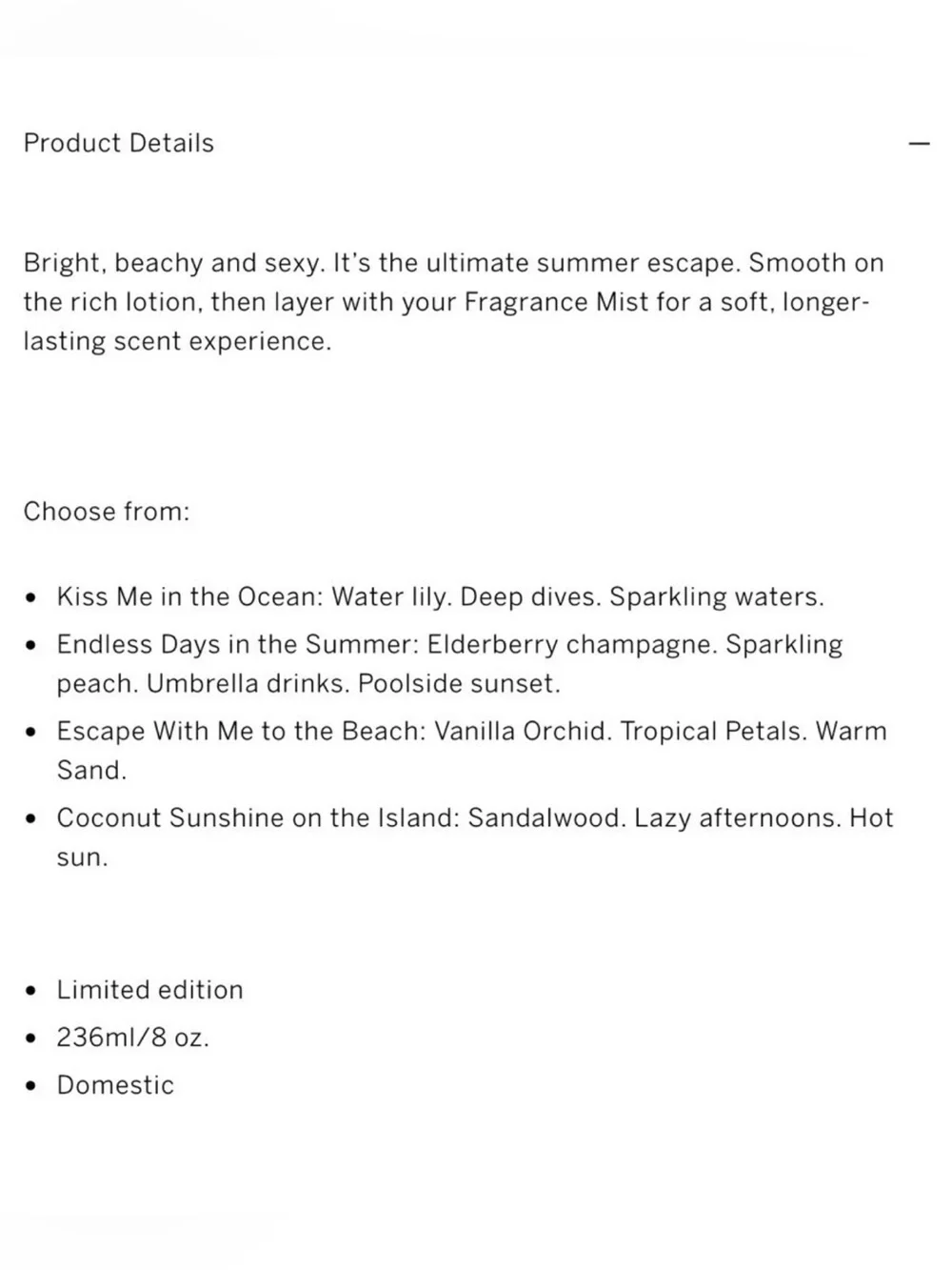 2~Victoria's Secret COCONUT SUNSHINE ON THE ISLAND Fragrance Lotion ~ 8 fl.oz.